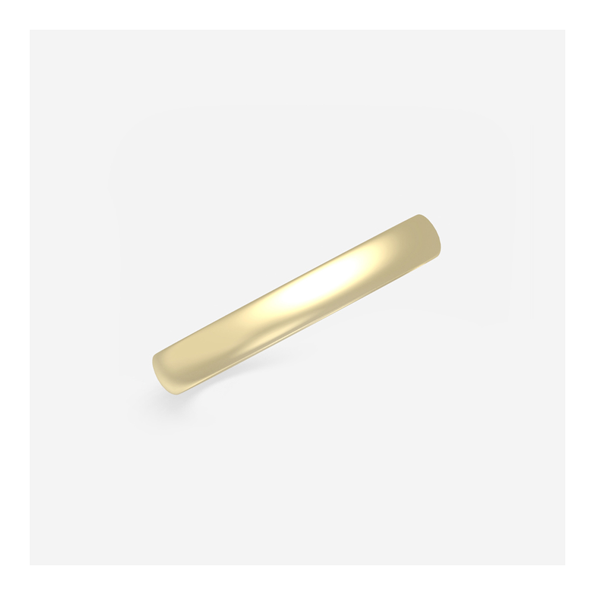 Additional Image 1 for  3mm Dome Wedding Band